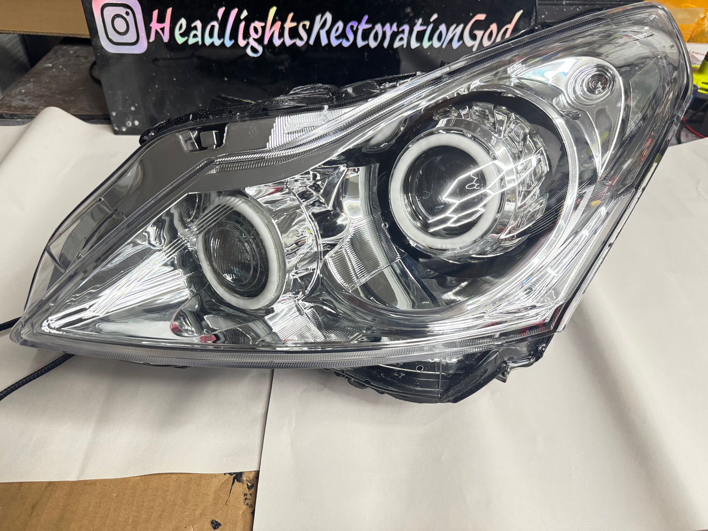 Infiniti G37 sedan turbine Headlights