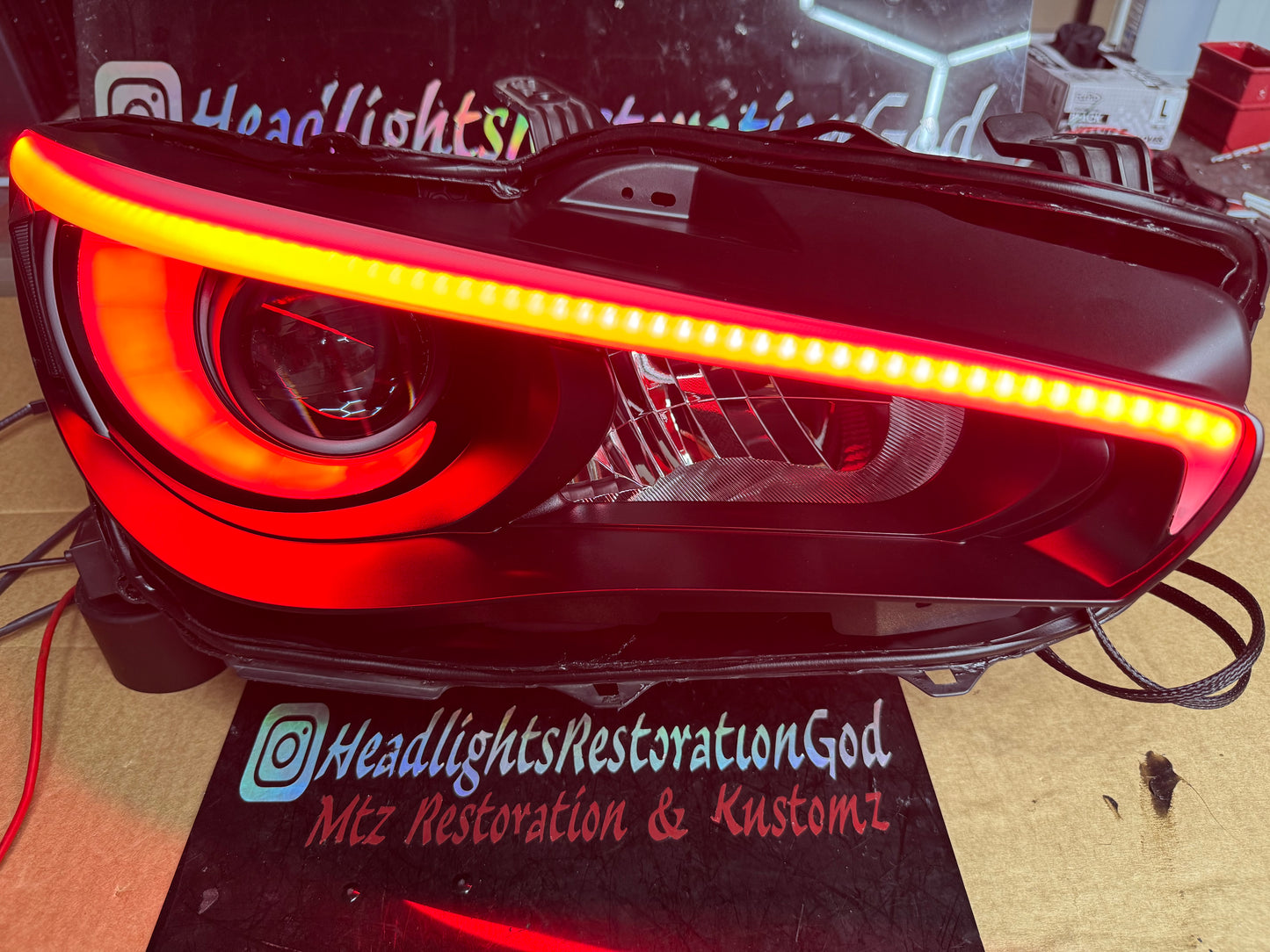 Infiniti Q50 Flow series Replacement headlights 2014-2022