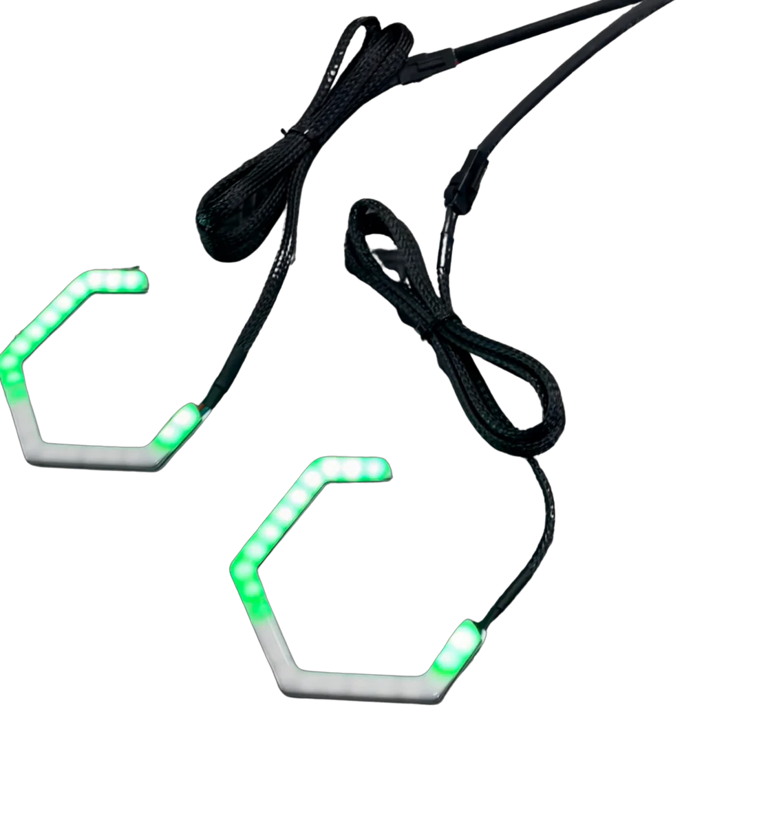 Addressable Hex halos