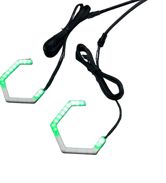 Addressable Hex halos