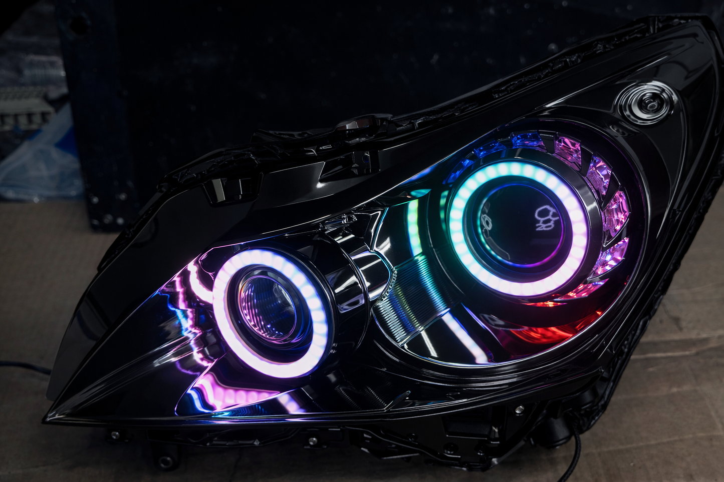 Infiniti G37 sedan turbine Headlights