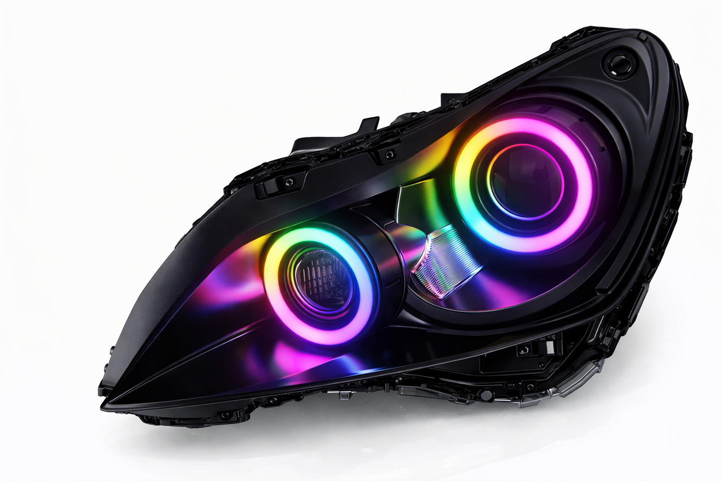 Infiniti G37 Sedan RGB Flow series Halo headlights