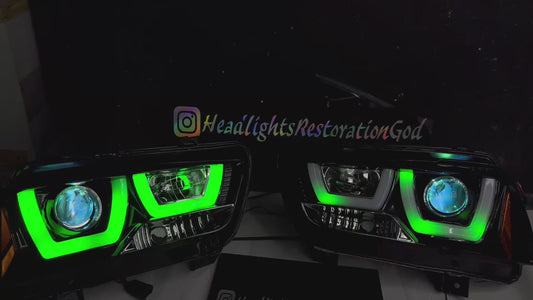 Spec D Dodge Charger headlights