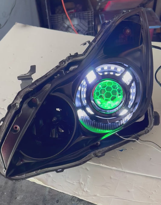 Infiniti G37 2DR Panamera headlights